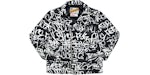 Supreme Comme des Garçons HEMD Schott Painted Perfecto Lederjacke Schwarz