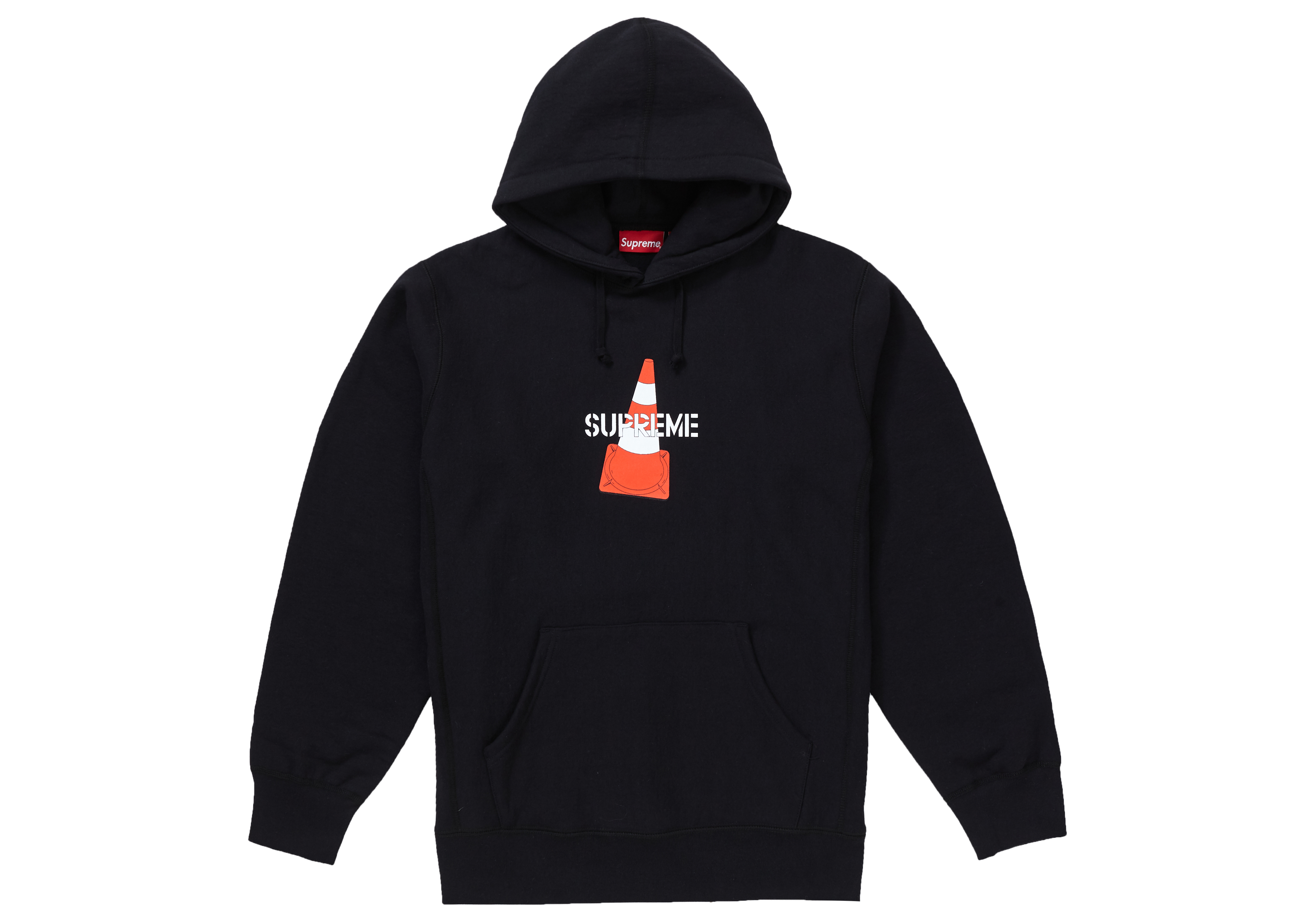 Supreme Cone Hooded Sweatshirt Black メンズ - FW19 - JP