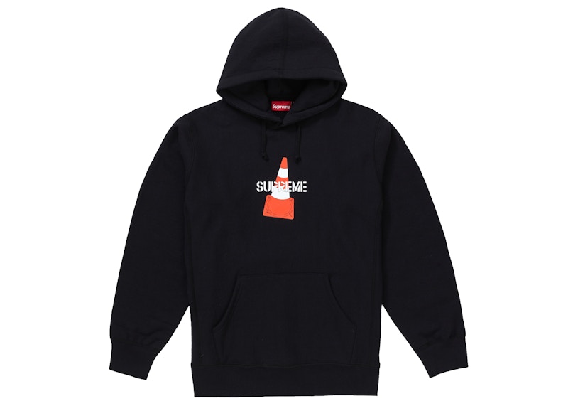 Supreme Cone Hooded Sweatshirt Black