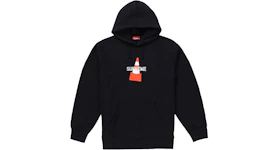 Supreme Cone Hooded Sweatshirt Black