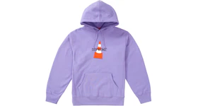 Supreme Cone Hooded Sweatshirt Lavender