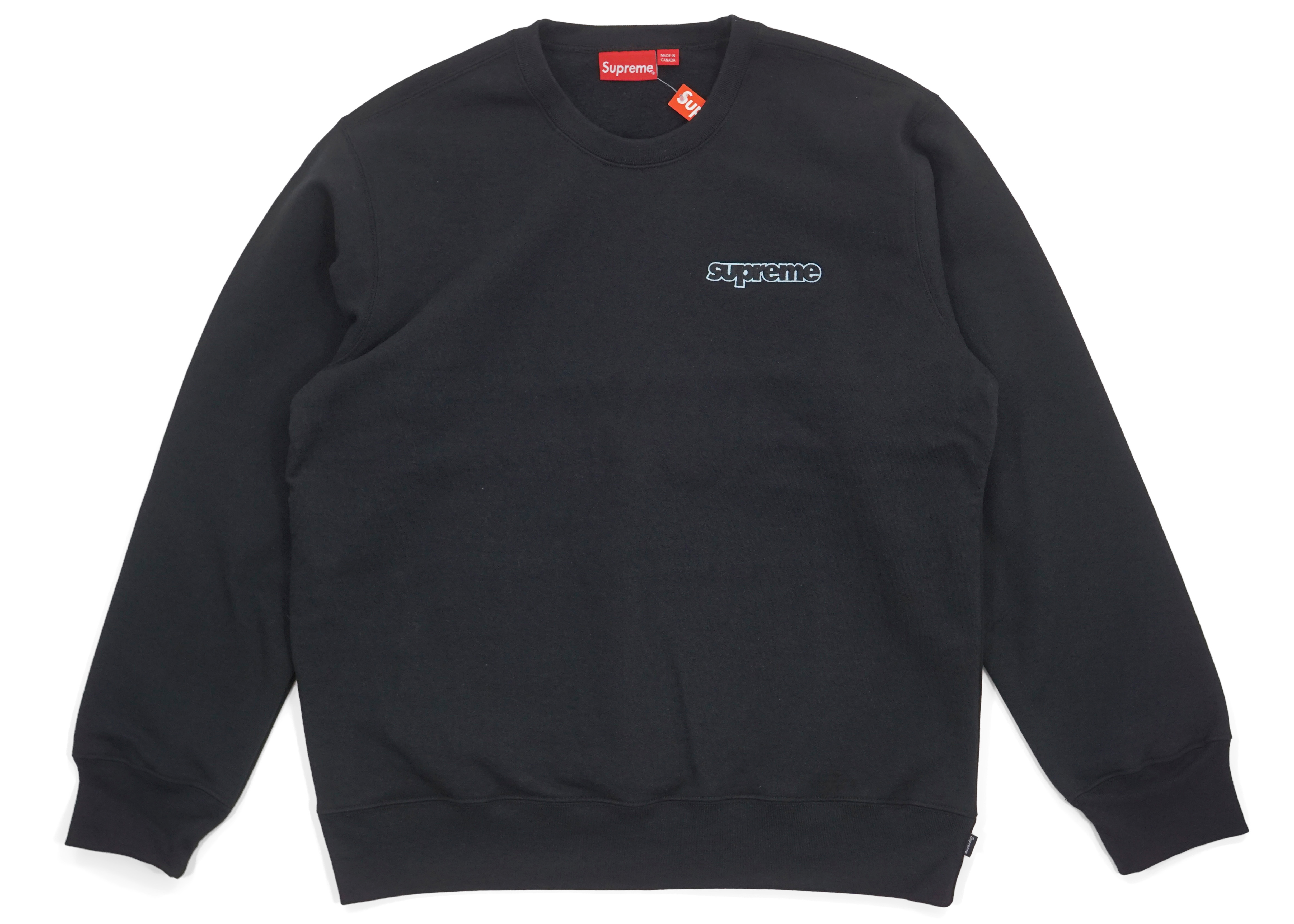 Supreme Connect Crewneck Sweatshirt Black