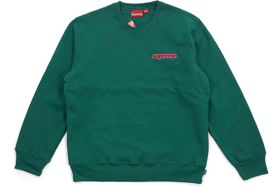 Supreme Connect Crewneck Sweatshirt Green
