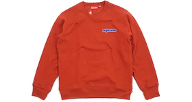 Supreme Connect Crewneck Sweatshirt Rust