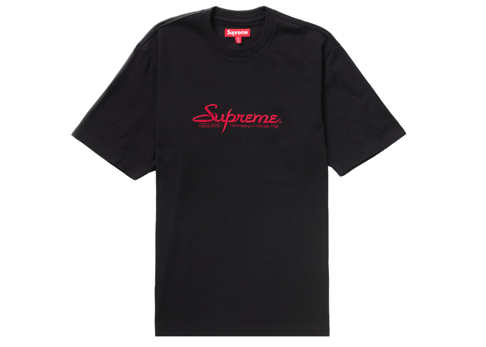 Supreme Contact S/S Top Black メンズ - SS24 - JP