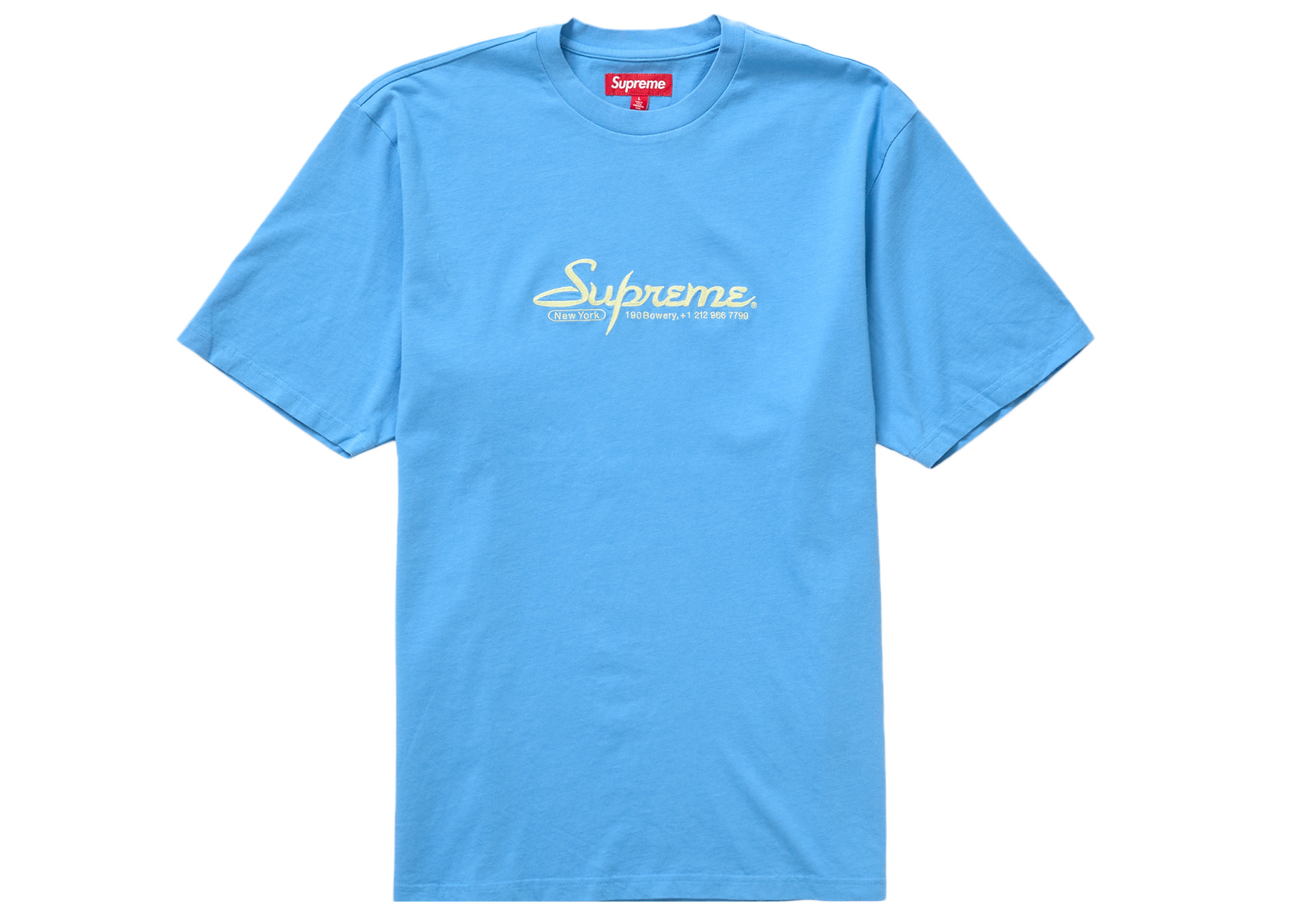 Supreme Contact S/S Top Dusty Blue