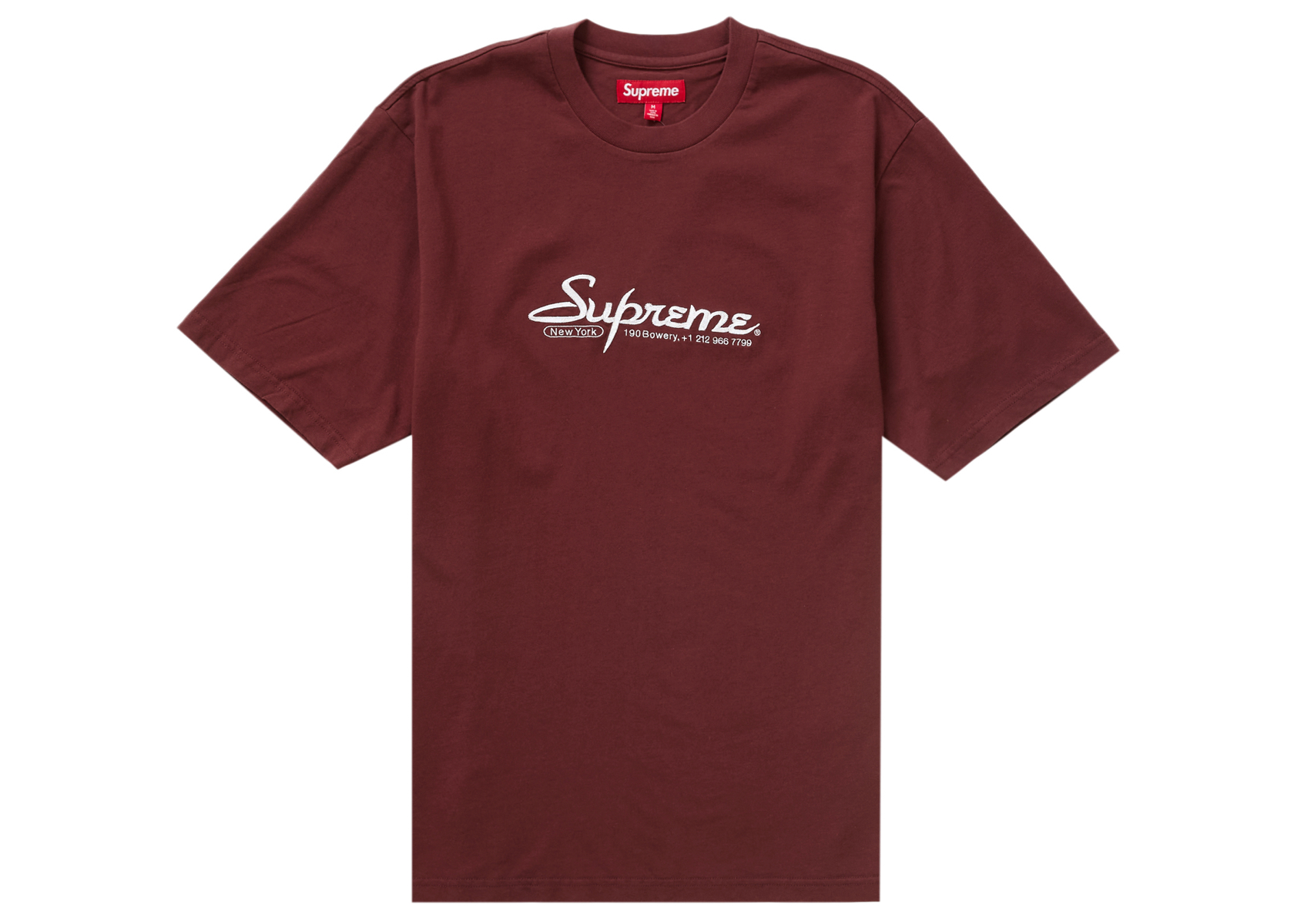 Supreme Reconstructed S/S Top Red