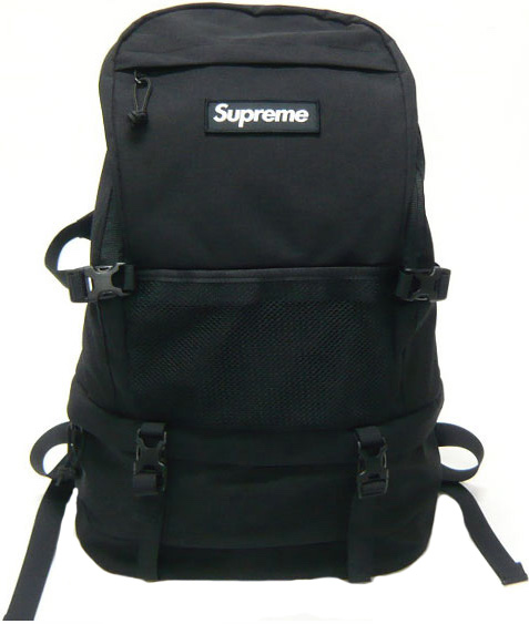 Supreme Contour Back Pack Black - FW15 - US