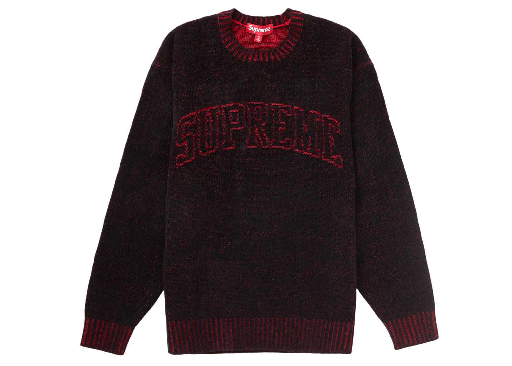 Supreme Contrast Arc Sweater Black メンズ - SS24 - JP