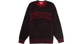 Supreme Contrast Arc Sweater Black