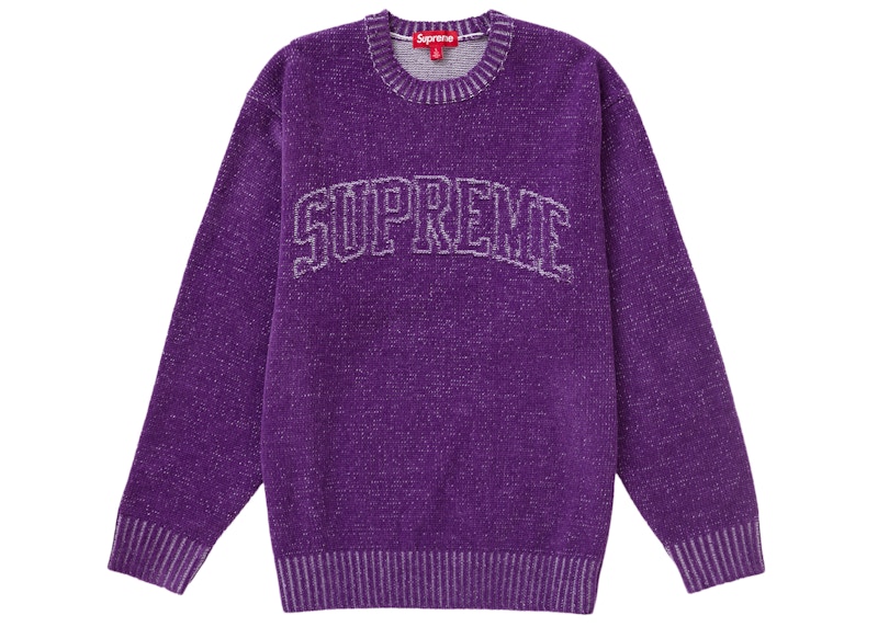 supreme Contrast Arc Sweater友達が着てた着丈で言うと