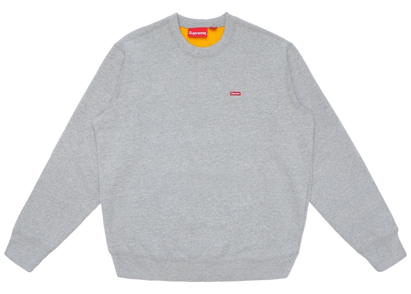 Supreme Contrast Crewneck HeatherGREY