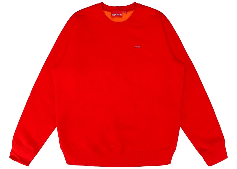 Supreme Small Box Logo Contrast Crewneck - トップス