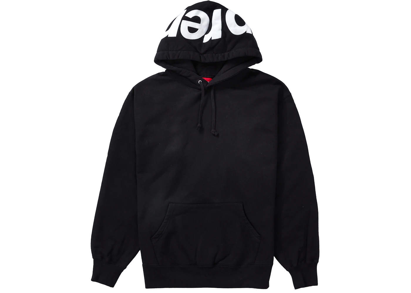 Supreme Contrast Hooded Sweatshirt Black Men's FW21 US