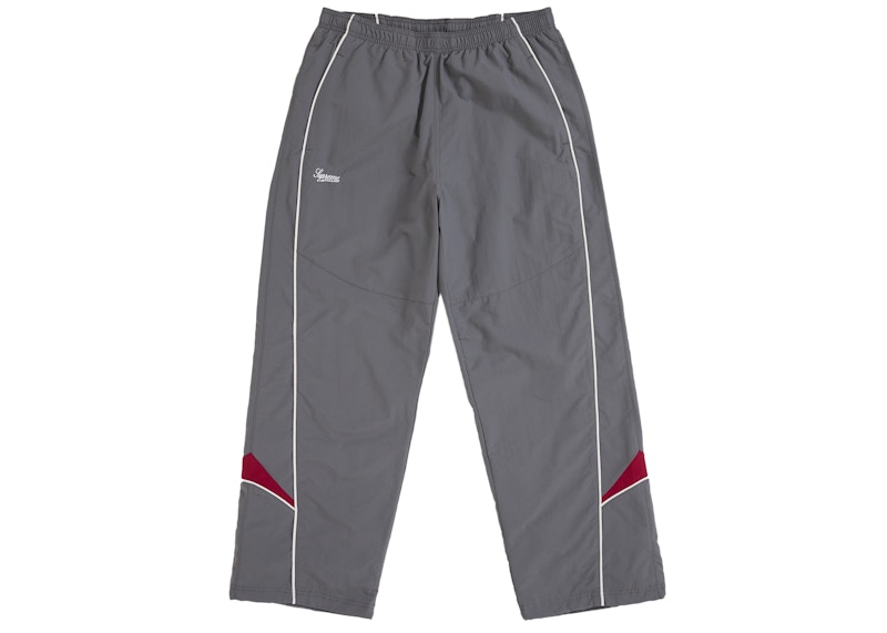 Supreme Contrast Piping Track Pant Grey メンズ - FW25 - JP