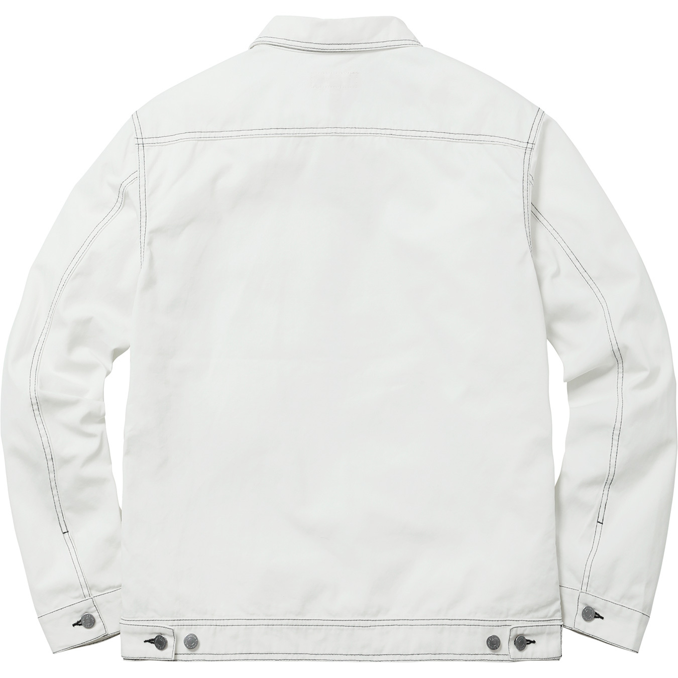 Supreme Contrast Stitch Work Jacket White Men's - SS18 - US