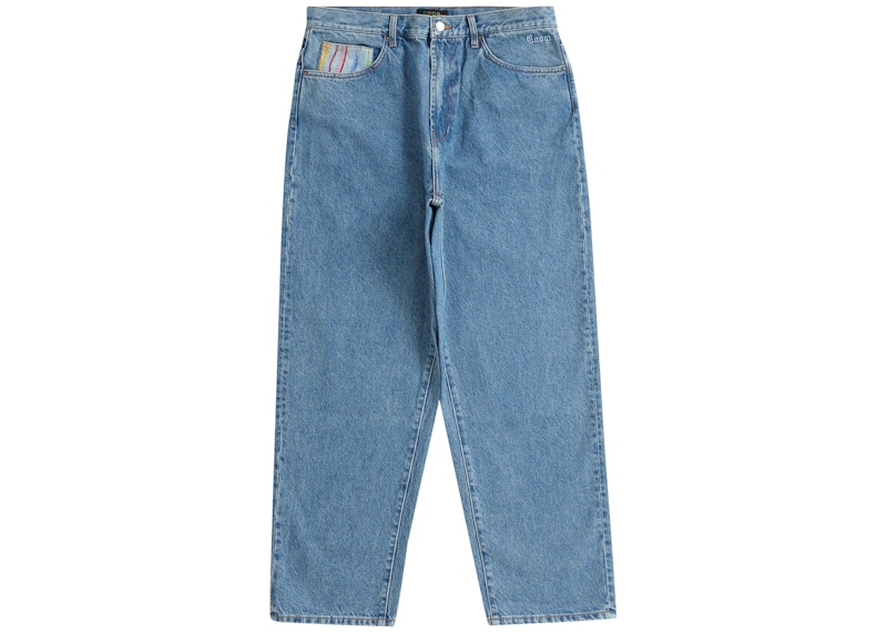 Supreme Baggy Jean Washed Indigo Men's - Multiple - US