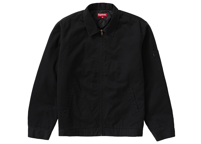 Supreme Cop Car Embroidered Jacket Black