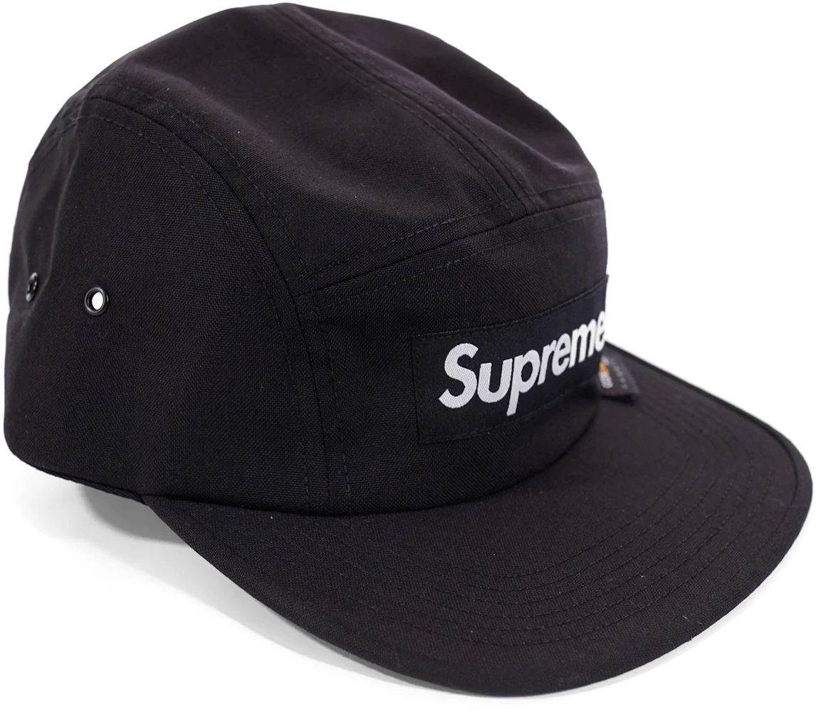 Supreme Suede Camp Cap (SS18) Black - SS18 - US