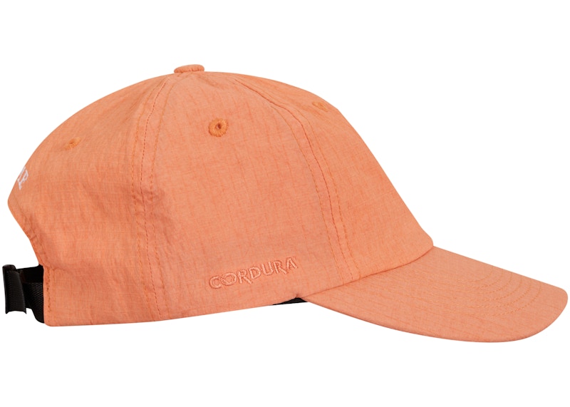 Supreme Cordura Ripstop S Logo 6-Panel Coral