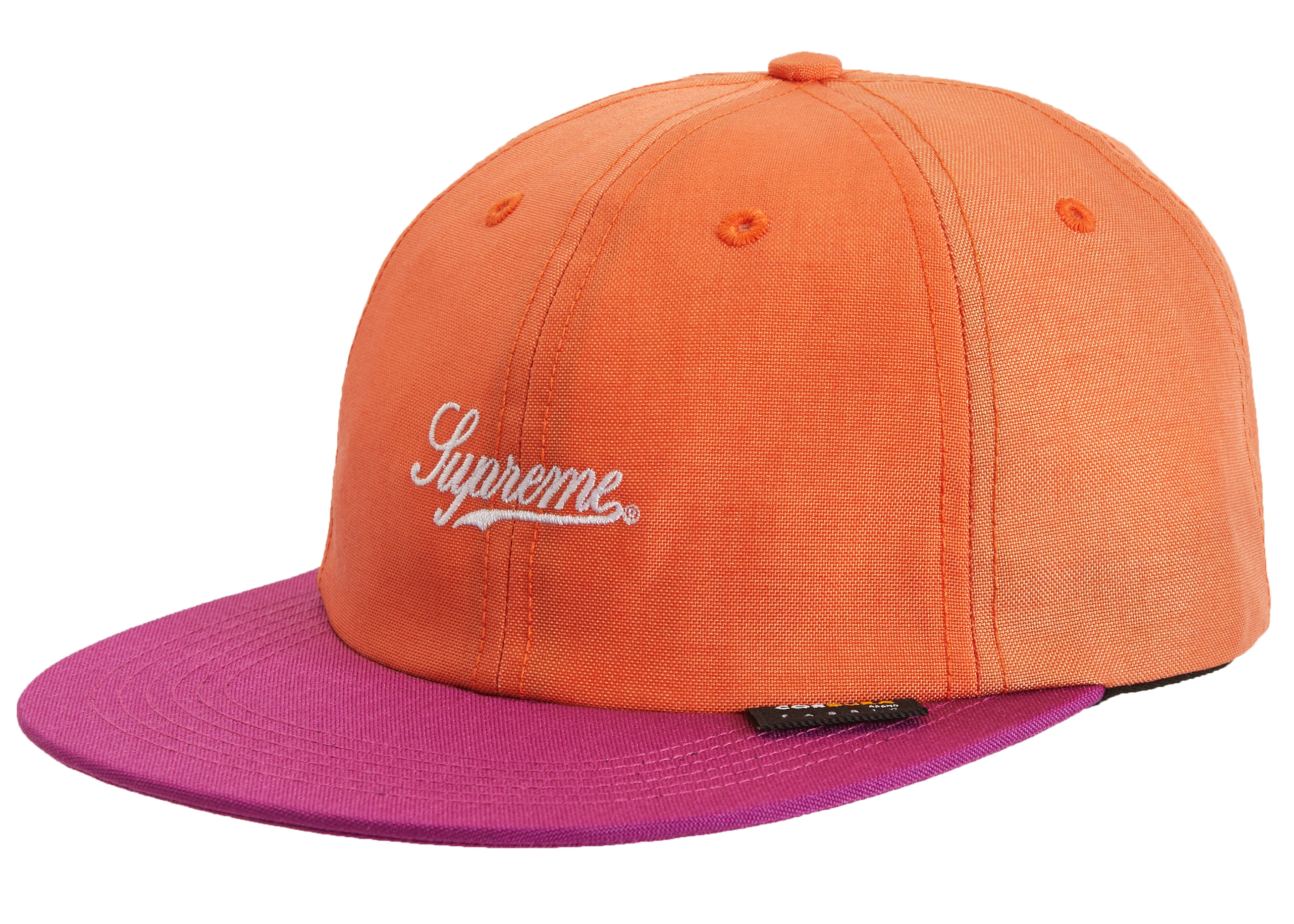 Supreme Cordura Script Logo 6-Panel Peach