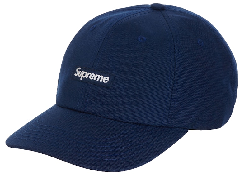 Supreme  キャップ　ネイビー　corduraキャップ