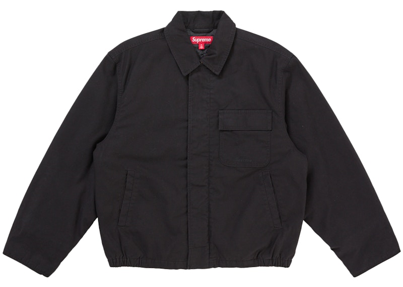 Supreme Cordura Twill Utility Jacket Black Men's - SS26 - US
