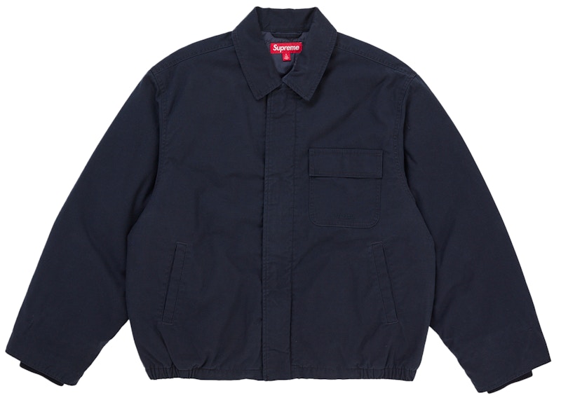 Supreme Cordura Twill Utility Jacket Navy Men's - SS26 - US Supreme Cordura Twill Utility Jacket Navy Men's - SS26 - US