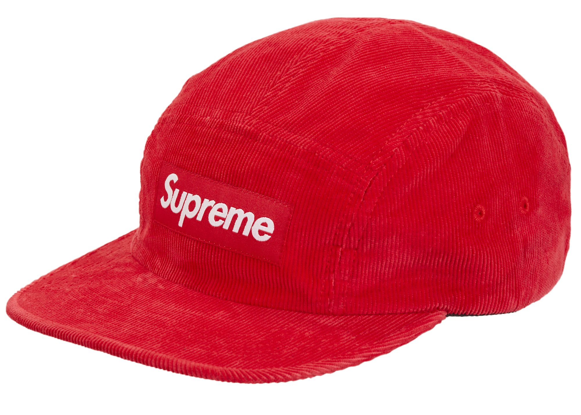 Pre-owned Supreme Corduroy Camp Cap (fw23) Red | ModeSens