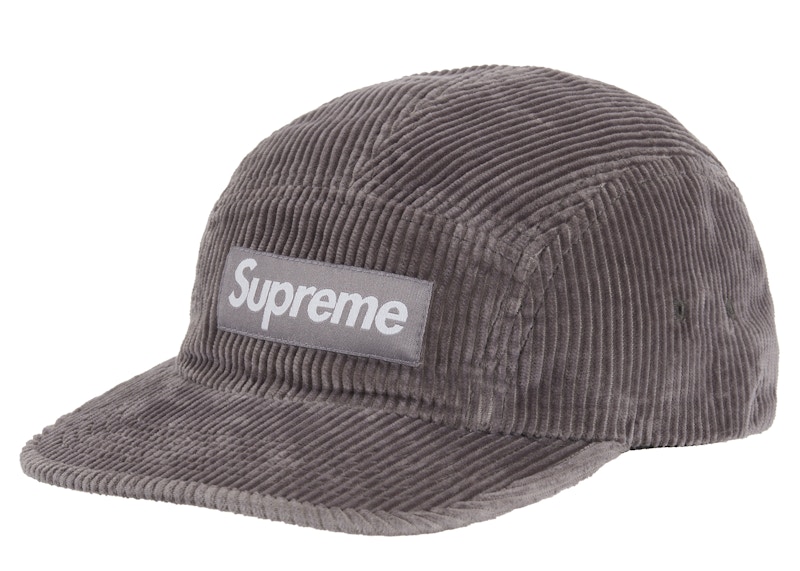 帽子 supreme corduroy cap Supreme Corduroy Camp Cap (FW25) Grey - US