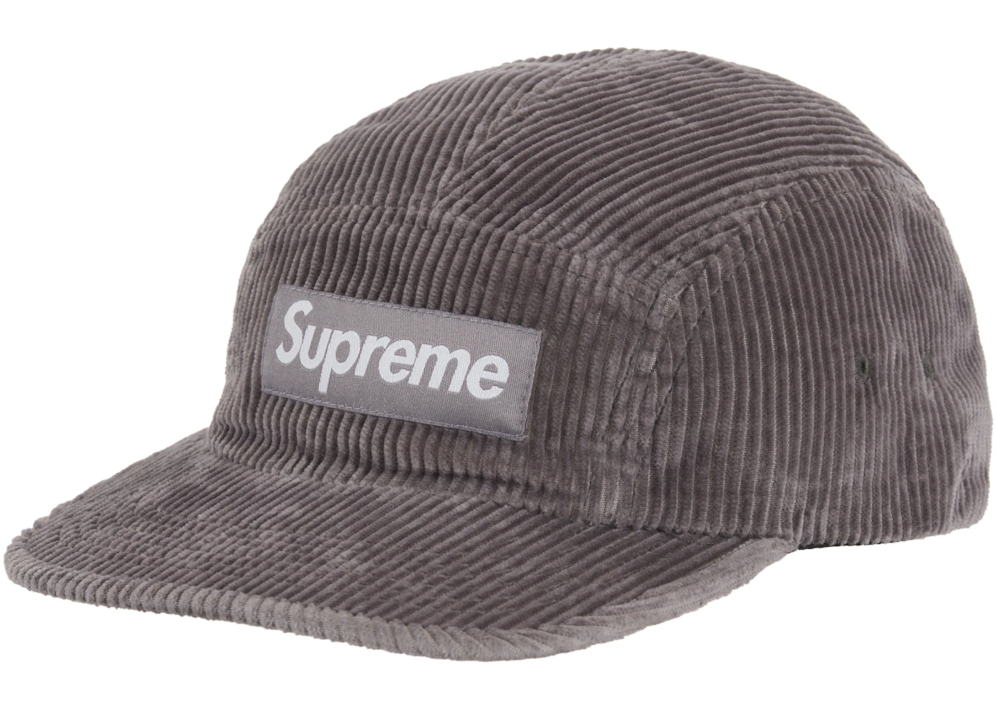 Berretto Supreme Corduroy Camp (FW25) grigio IT