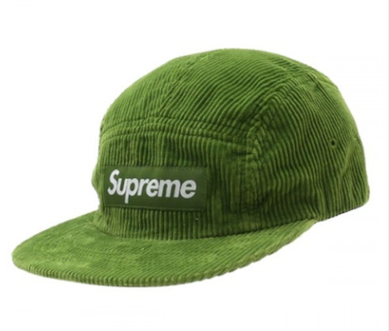 supreme green hat