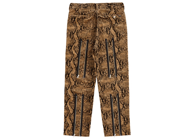 Supreme Corduroy Flight Pant Snakeskin Men's - FW20 - US