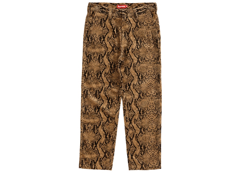 HUMAN MADE KAWS CORDUROY PRINT PANTS S-