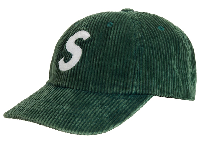 Supreme Corduroy S Logo 6-Panel (FW23) Green - FW23 - US