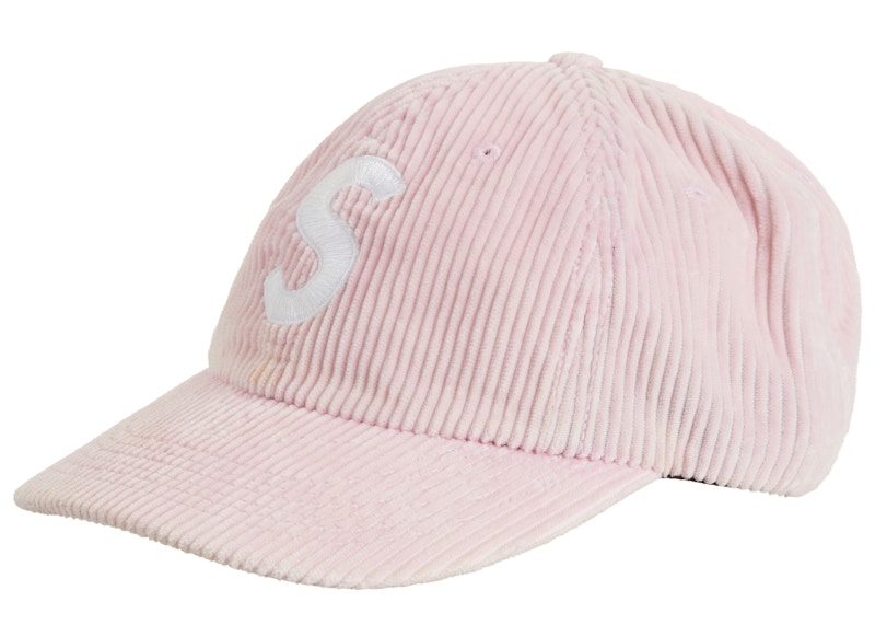 Supreme Corduroy S Logo 6-Panel (FW23) Light Pink - FW23 - JP