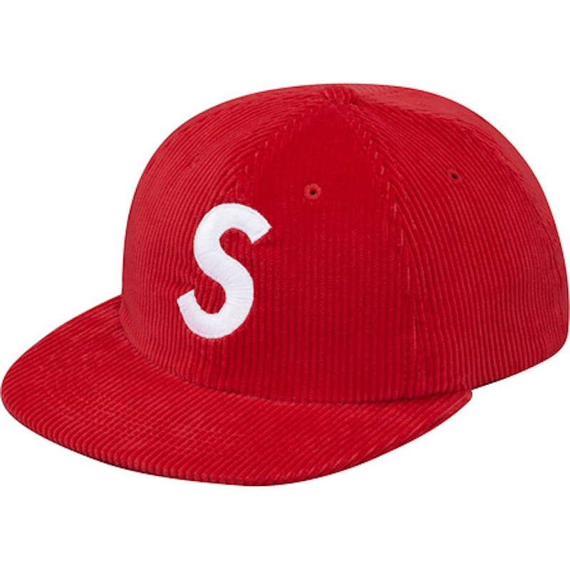 Supreme Corduroy S Logo 6-Panel \