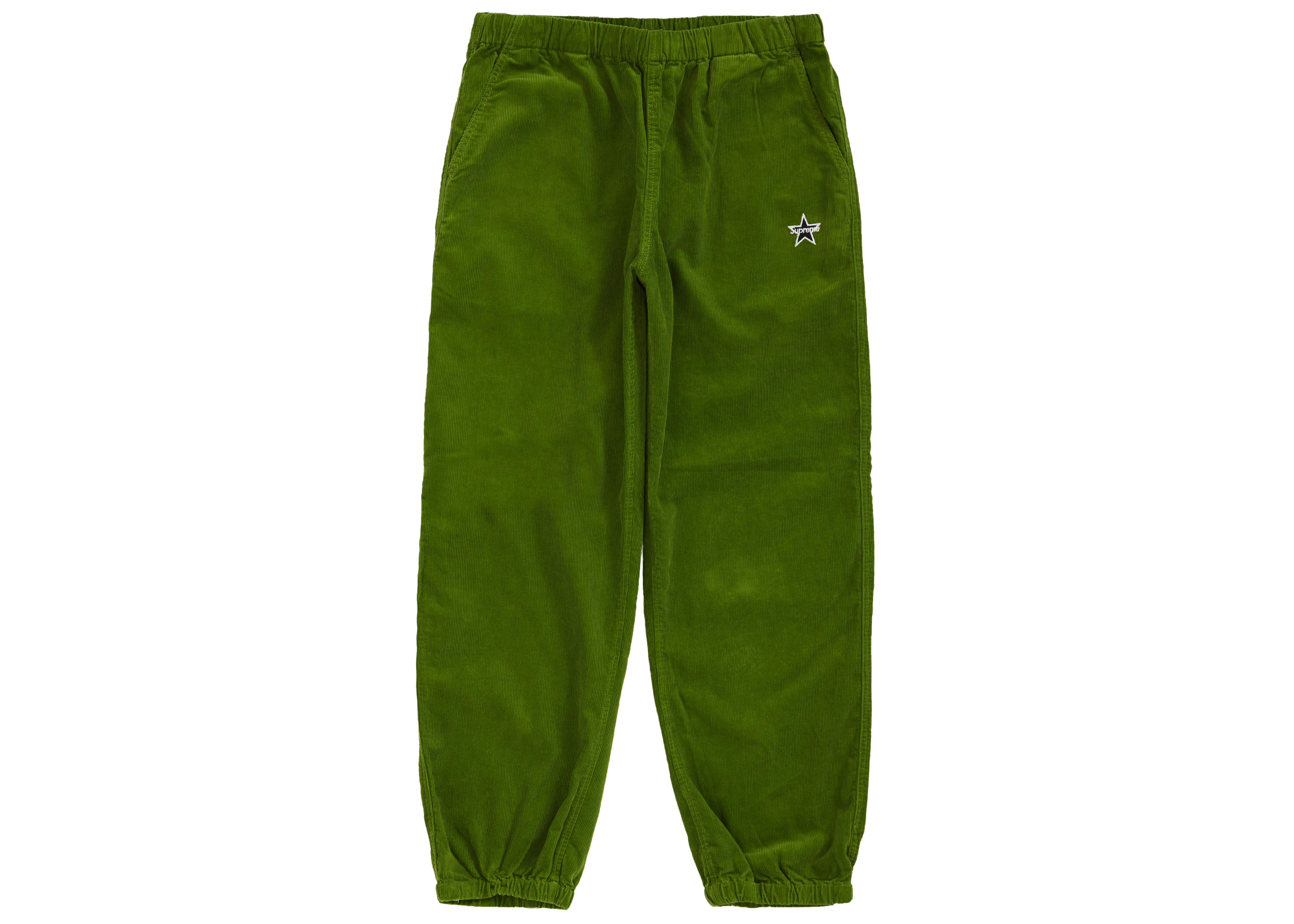 Supreme Corduroy Skate Pant Green Men's - FW19 - US