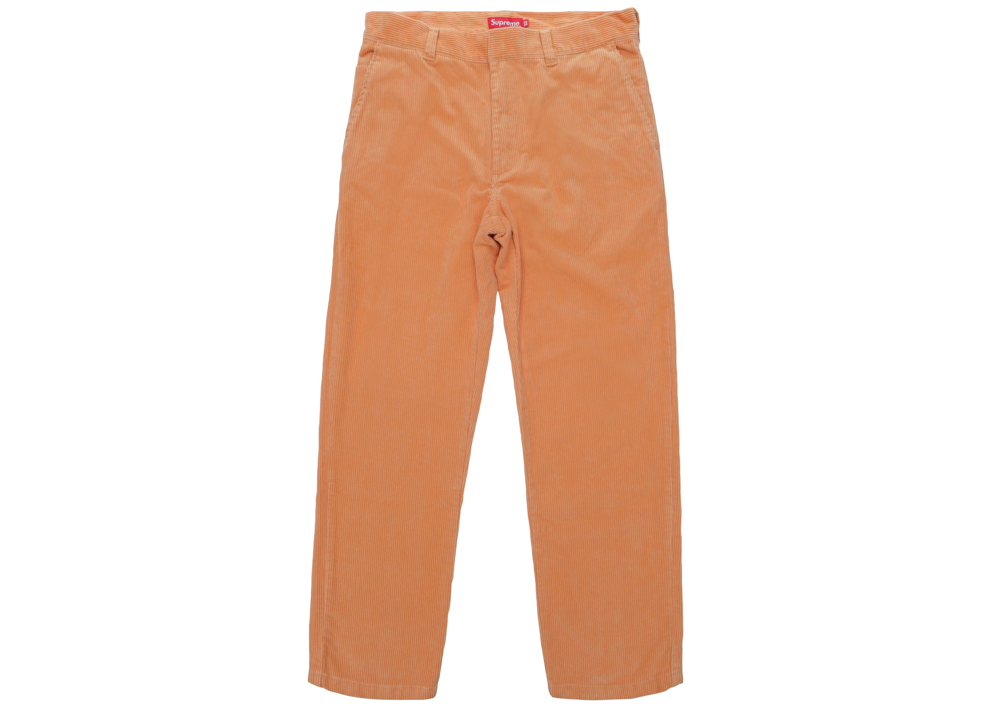 Supreme Corduroy Work Pant Peach Uomo - FW17 - IT