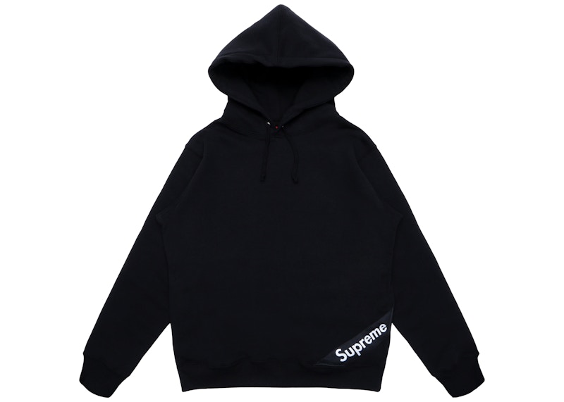 supreme corner Label Hooded sweatshirt-