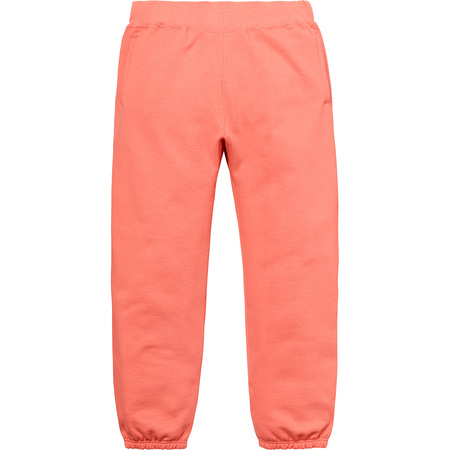 Supreme Corner Label Sweatpant Coral Men's - SS18 - US