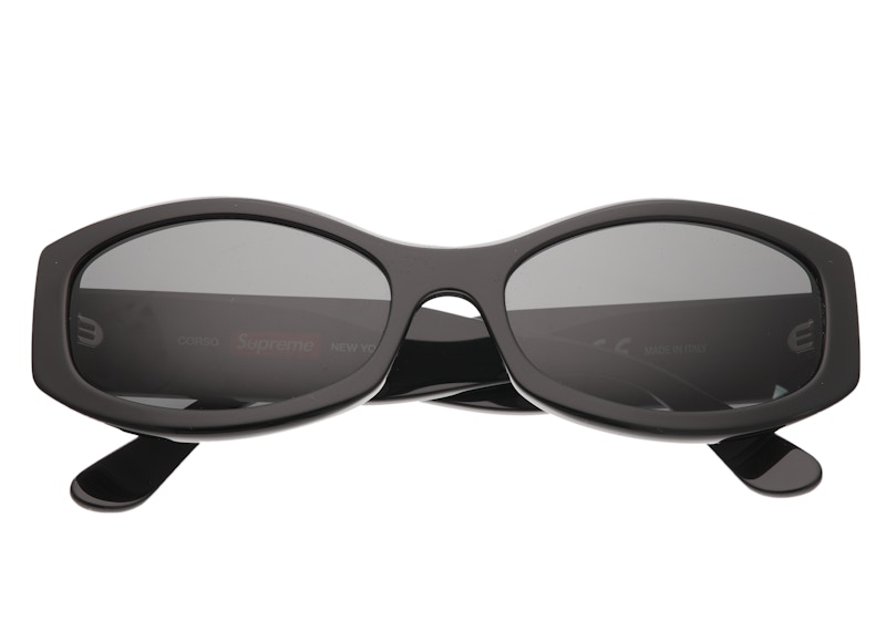 supreme corso sunglasses black シュプリーム