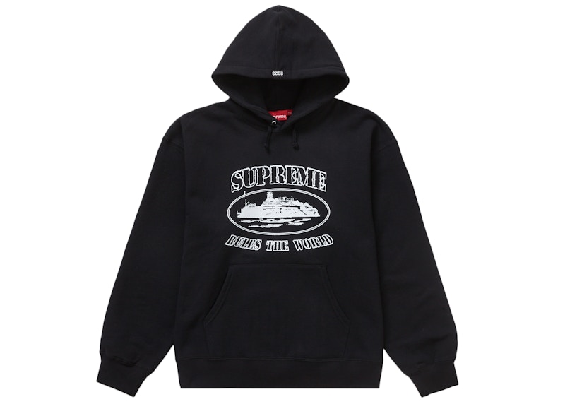 Supreme Corteiz Rules The World Hoodie Black Men's - FW23 - US