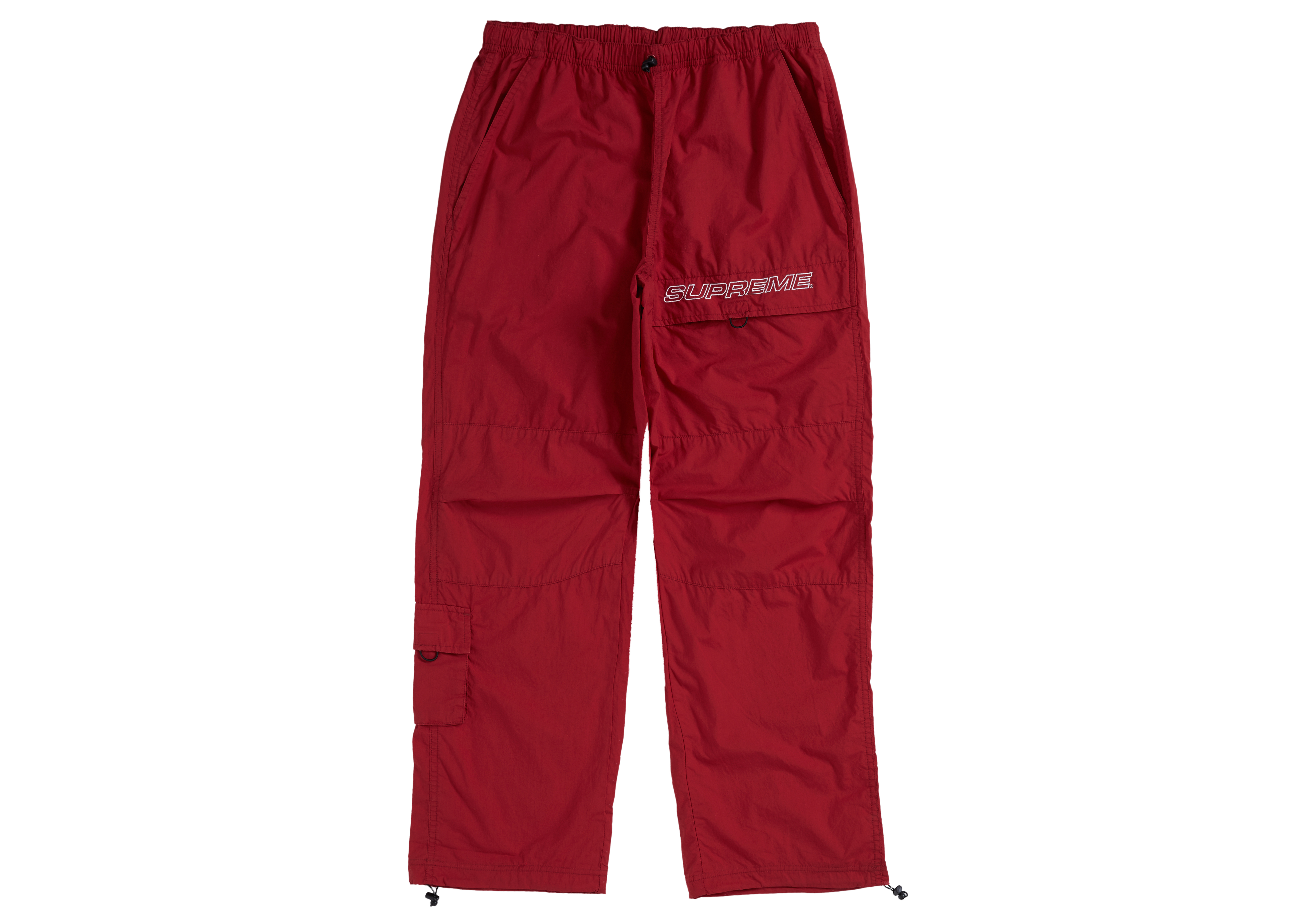 Supreme Cotton Cinch Pant Dark Red Men's - FW20 - US