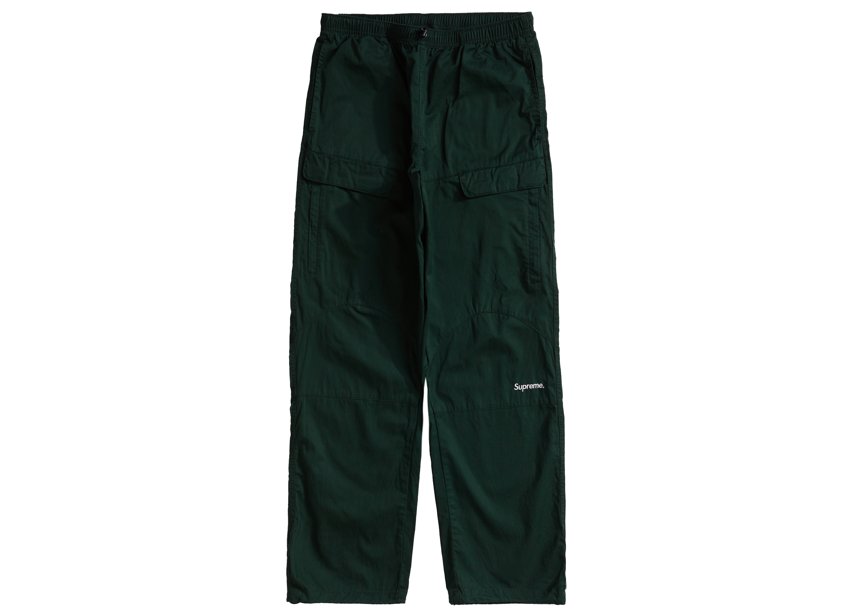 Supreme Cotton Cinch Pant (FW21) Dark Green Men's - FW21 - US