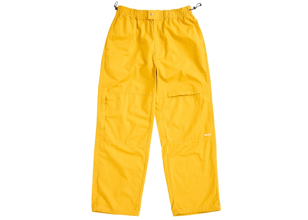 Pre-owned Supreme Cotton Cinch Pant (ss24) Yellow
