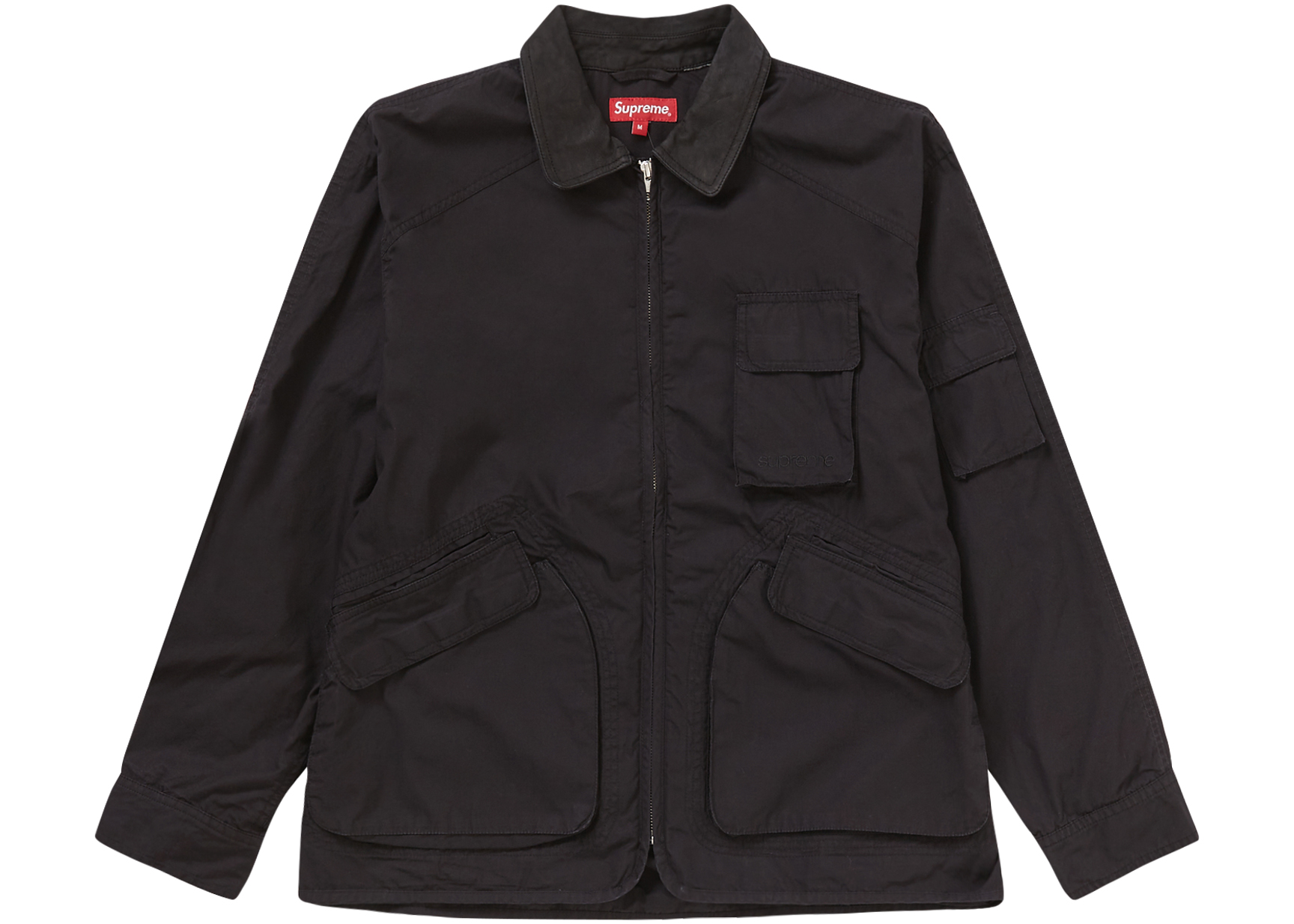 Supreme Cotton Utility Jacket Black