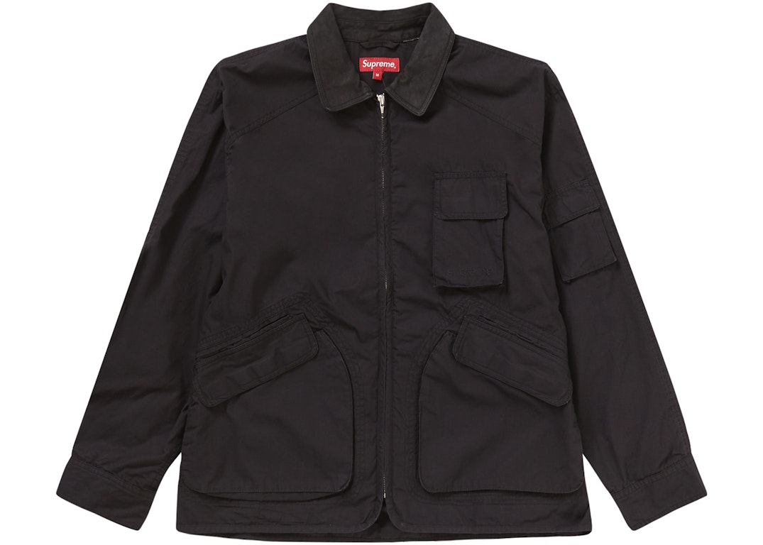 Pre-owned Supreme Cotton Utility Jacket Black