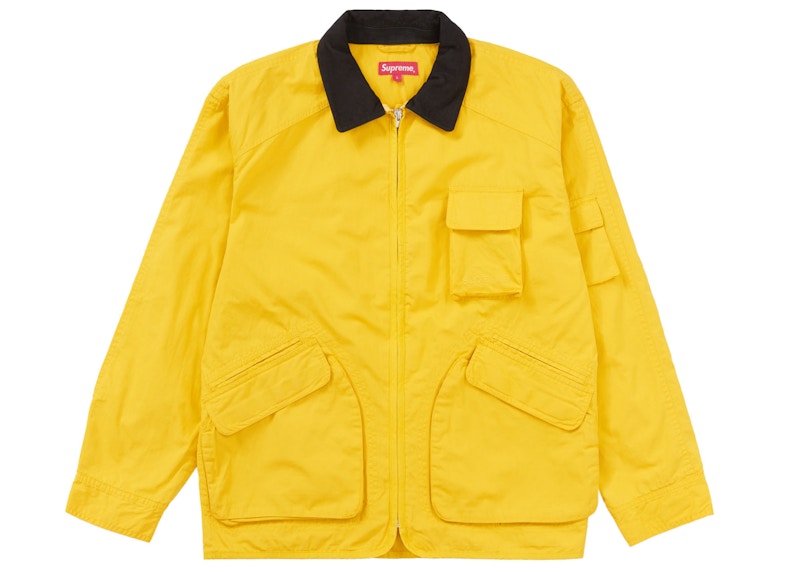 Supreme Cotton Utility Jacket Sulfur