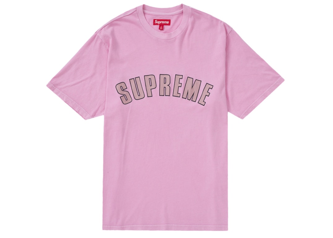 Pre-owned Supreme Cracked Arc S/s Top Pink